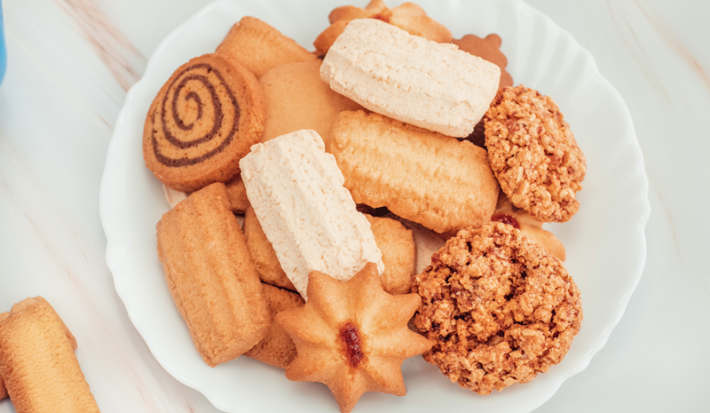 Biscoitos de natal decorados