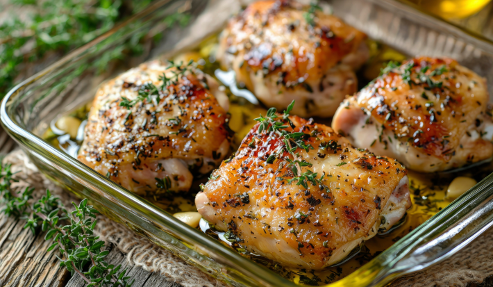 Receita de Frango Natalino
