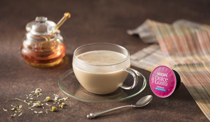 Espresso-Decaffeinatto-Zero-Lactose-Camomila-Mel-receitas-nestle