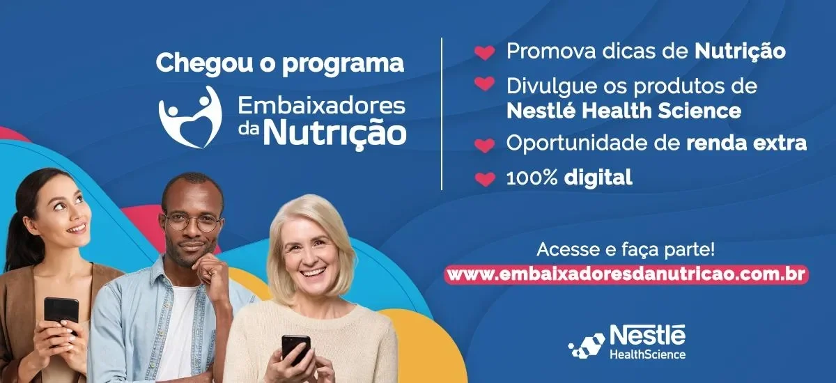 Conheça o programa Embaixadores da Nutrição!