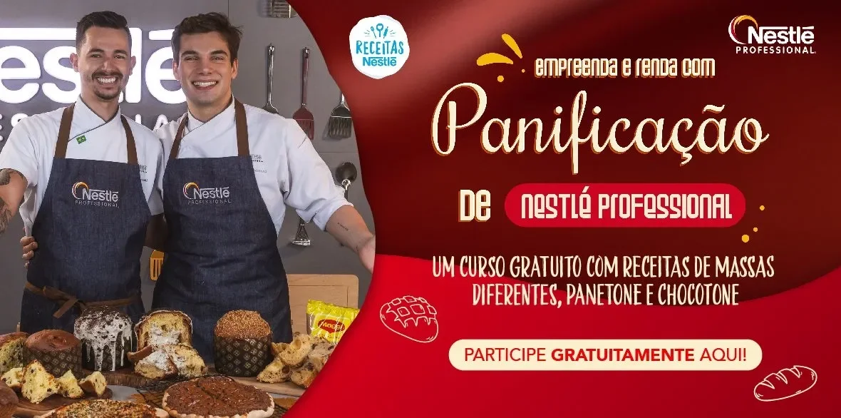 Empreenda e Renda com Panificação de Nestlé Professional
