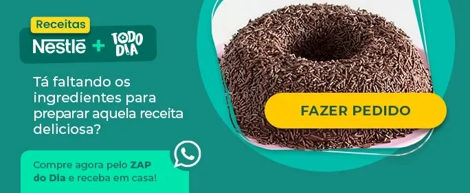 Tá faltando os ingredientes para preparar aquela receita delicionsa?