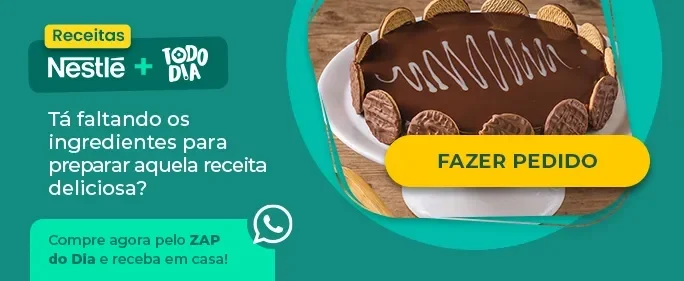 Tá faltando os ingredientes para preparar aquela receita delicionsa?