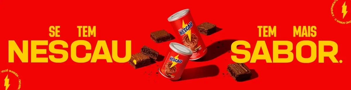 Se tem Nescau, tem mais sabor