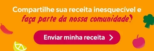 Compartilhe sua receita inesquecível e faça parte da nossa comunidade!