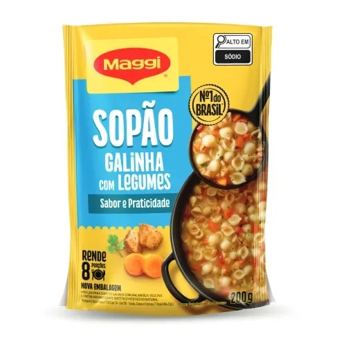 Sopão MAGGI® Galinha com Legumes