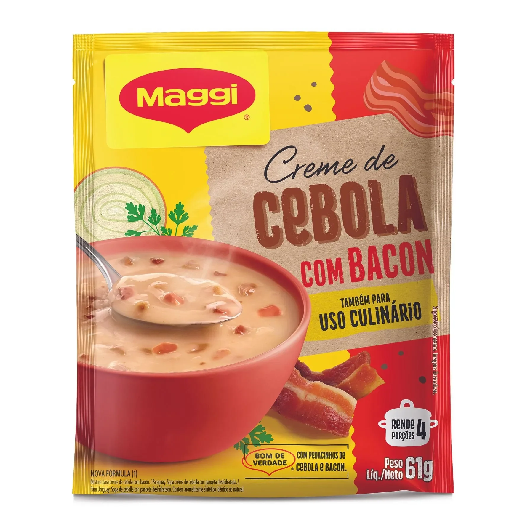 Creme de Cebola MAGGI® com Bacon