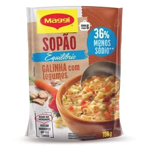 Sopa MAGGI® Equilibrium Galinha com Legumes