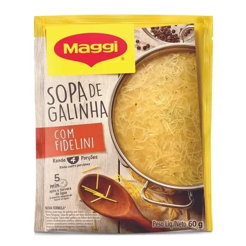 Sopa MAGGI® Galinha com Fidelini