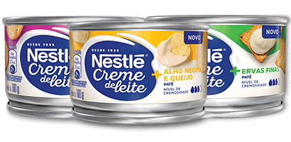 Creme de Leite Nestlé Levíssimo Patês de Nestlé Creme de Leite